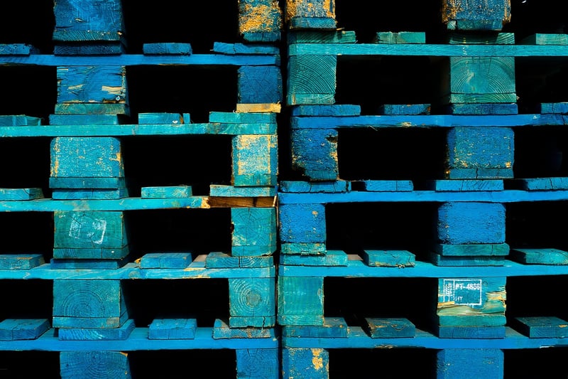 Pallet wood wall art